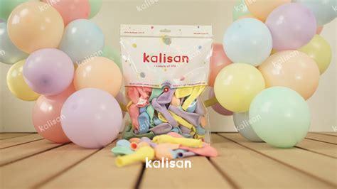 Kar K Renk Mini Makaron Balonlar Kalisan Balon