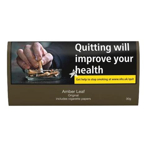 Buy Amber Leaf Original Including Cigarette Papers 30g United