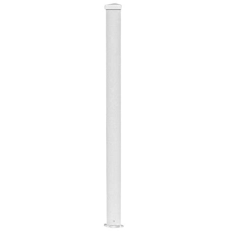 3 in. x 3 in. x 96 in. White Aluminum Structural Post-EZSP96W - The ...