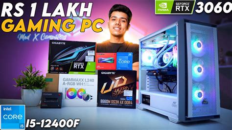 Rs 1 Lakh Gaming Editing Pc Build With Rtx 3060 And Intel I5 12400f Youtube