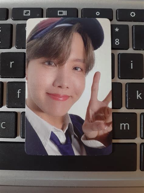 BTS OFFICIAL Map Of The Soul 7 Version 4 JHOPE Photocard MOTS 7 V4