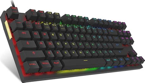 Motospeed Ck Tkl Mechanical Keyboard With Rgb Us Red Switch Galaxus