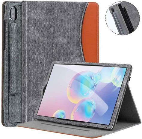 Case For Samsung Galaxy Tab S Smart Full Cover Pen Holder Stand