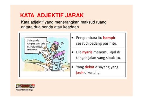 Pengajaran Kata Adjektif Sekolah Menengah