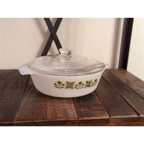 Fire King Kitchen Vintage Fire Kinganchor Hocking Casserole Dish Qt Poshmark