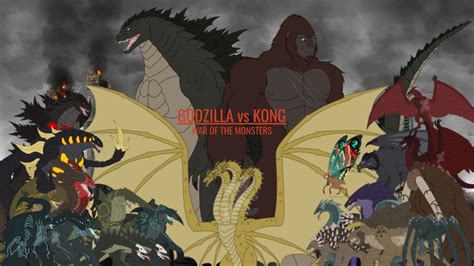 All Godzilla Monsters Godzilla Vs Titan World Earth Defender Kaiju