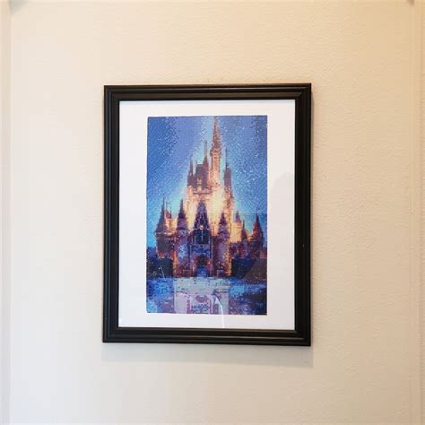 Disney Castle Diamond Painting - Etsy