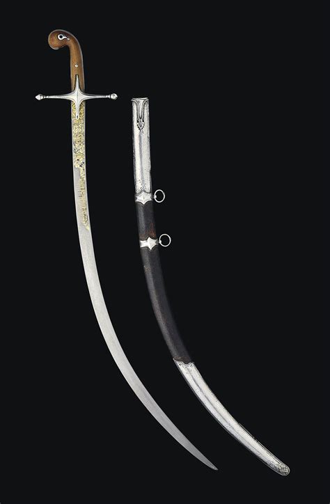 An Ottoman Sword Shamshir Signed Ajamoglu Ottoman Turkey Th