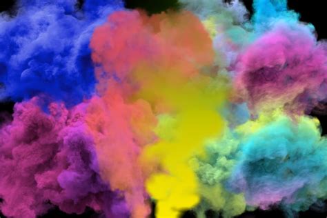 150 Colored Smoke Bomb Overlays for Photoshop Colorful Gender - Etsy