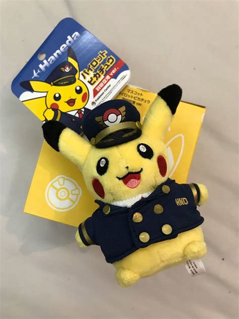 Collectible Pikachu Pilot Haneda Airport HND Hobbies Toys Toys