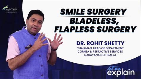 Smile Laser Surgery Bladeless Flapless Surgery Dr Rohit Shetty