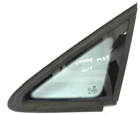 Used Genuine Vw Caddy Passengers Side Front Quarter Glass K