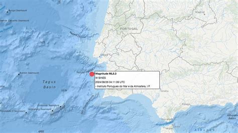 Sismo De Sentido De Norte A Sul De Portugal Especial Impacto