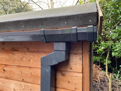 Freeflow Plastic Guttering Kit For Sheds Square Gutter Meter