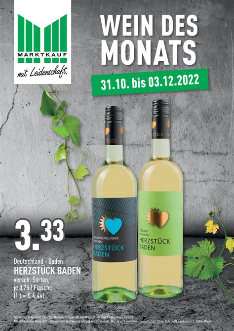 Marktkauf Lemgo Wein Des Monats November