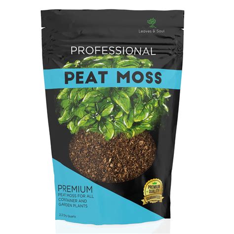 Professional Peat Moss for Container and Garden Plants – Leaves and Soul