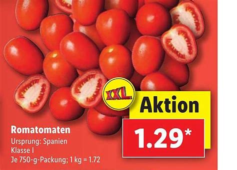 Romatomaten Angebot Bei Lidl