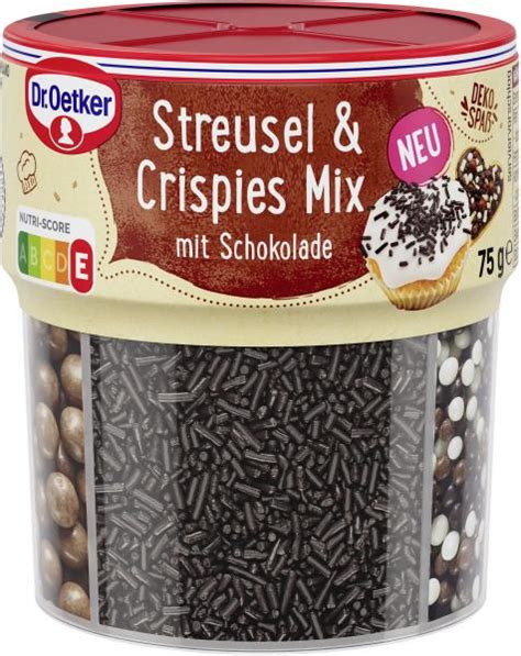 Dr Oetker Streusel Crispies Mix Mit Schokolade Online Kaufen Bei