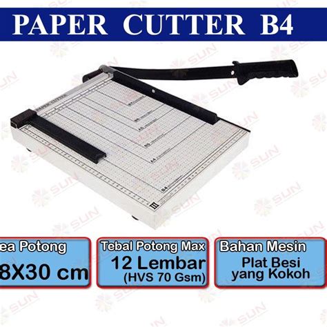 Jual Murah Khusus Paper Cutter Folio F4 B4 Alat Potong Mesin