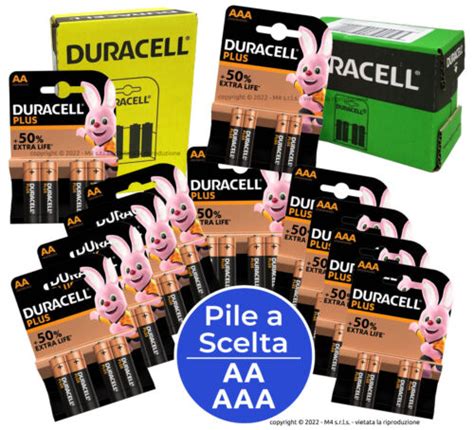 BATTERIE DURACELL STILO AA MINISTILO AAA PILE ALCALINE PLUS POWER Extra