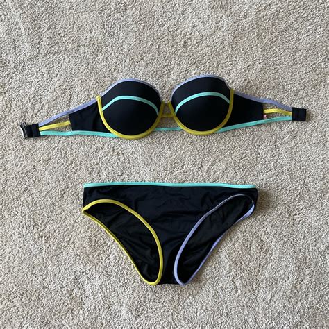 Victorias Secret Neon Swim Set Gem