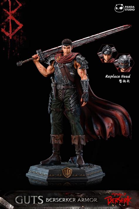 Guts Berserk Panda Studio Arthur Figure Real