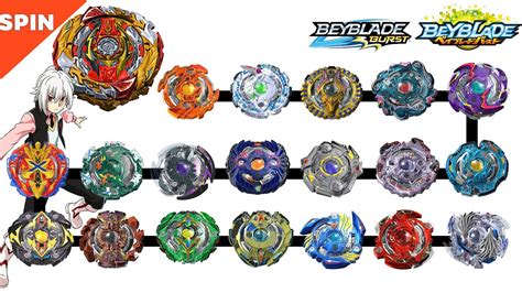 Beyblade Burst Sparking World Spriggan Vs All Season 1 Beyblade Burst