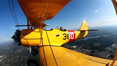 Aerobatic Biplane Ride. (Bi-Plane Adventures, Inc.) - YouTube