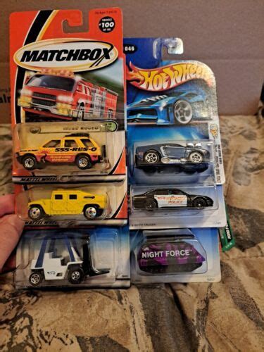 Matchbox Military Construction Police Lot Of 6 | #4591138872