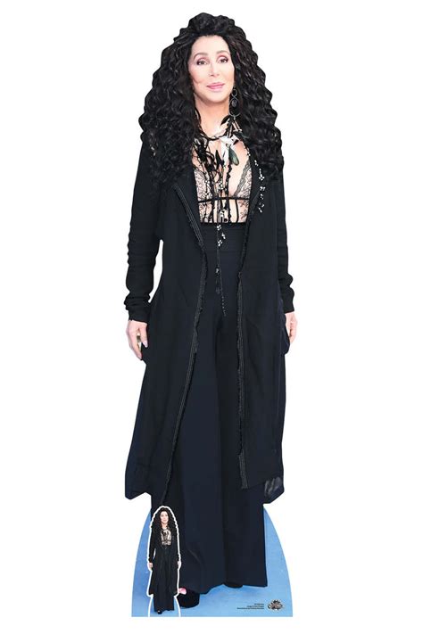 Cher Celebrity Singer Lifesize Cardboard Cutout Standee Standup