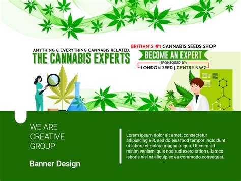 Cannabis Banner Design 8 :: Behance