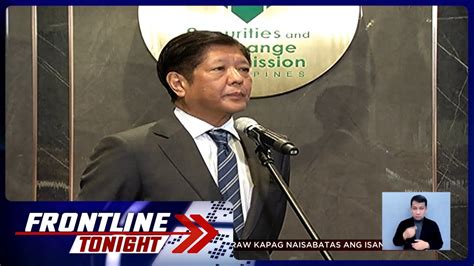 PBBM Pipirmahan Umano Agad Ang Maharlika Investment Fund Bill