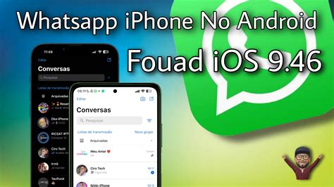 Finalmente Atualizou Whatsapp IPhone No Android Fouad IOS 9 46