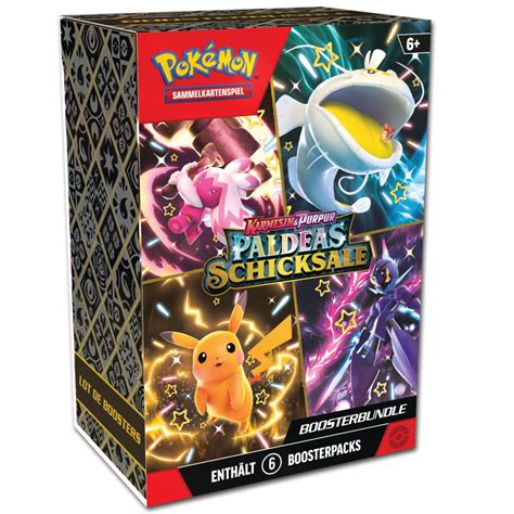 Pokémon Karmesin Purpur Paldeas Schicksale Booster Bundle DE