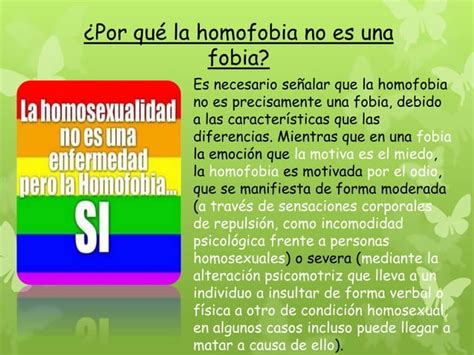 La Homofobia Ppt PPT