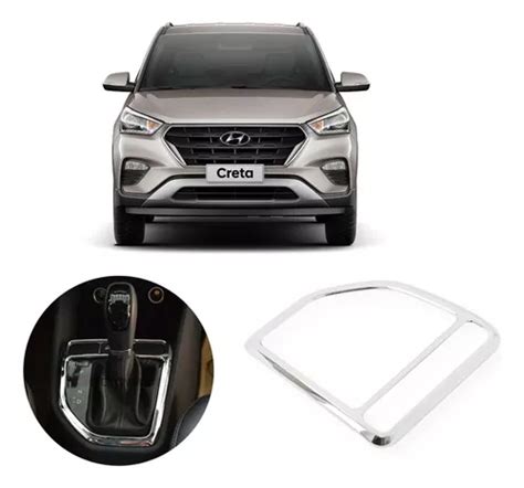 Aplique Porta Copos Cromado Hyundai Creta Action 2024