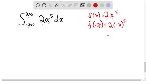 Solved Symmetry In Integrals Use Symmetry To Evaluate The Following