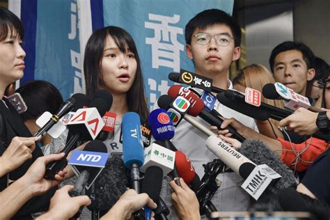 interview hong kong activist agnes chow   heart wrenching