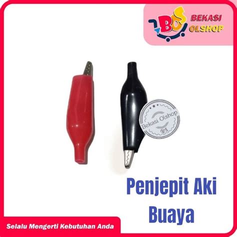 Jual Penjepit Aki Buaya Plastik Besar Jepitan Kabel Listrik Elektro