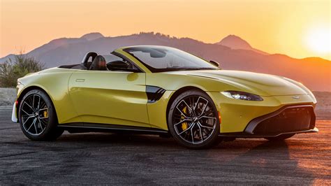 2021 Aston Martin Vantage Roadster US Baggrundsbilleder Og