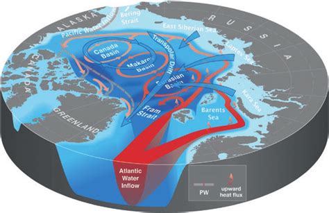 Schematic Of The Arctic Ocean Circulation Reproduced From Carmack Et Download Scientific