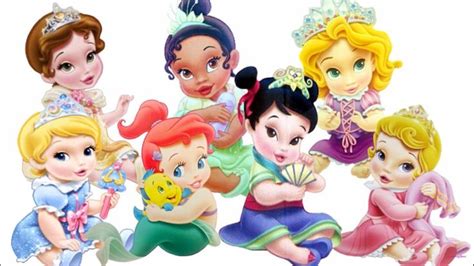 Las Princesas De Disney Bebes ♥ Youtube Princesas Disney Princesas Fotos De Princesas Disney