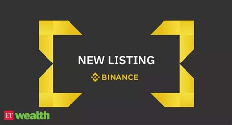 New Cryptocurrency That Could List On Binance The Economic Times