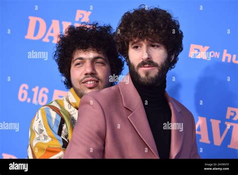 Benny Blanco And Dave Burd Arriving To The ¢€˜dave¢€™ Season 2 Premiere