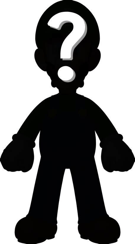 Person Silhouette Clip Art Mystery Person Png Download 457822