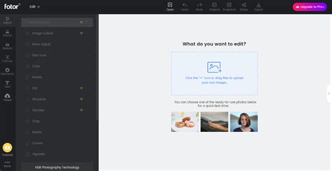 How to Upload Photos？ – Fotor Help Center