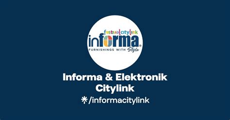 Informa Elektronik Citylink Instagram TikTok Linktree