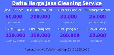 Jasa Cuci Sofa Jatinegara Whatsapp Cuci Springbed