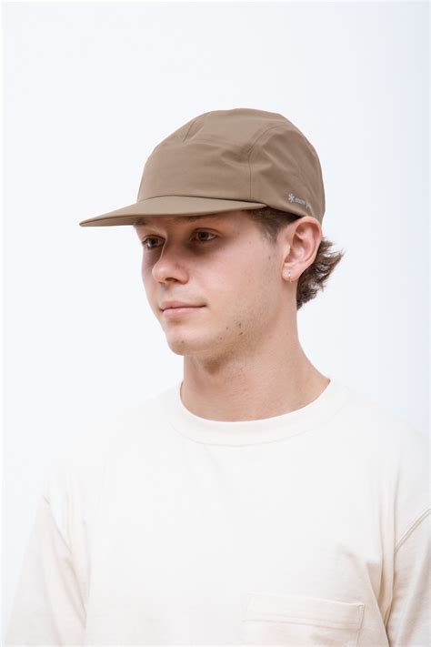 Snow Peak Gore Tex Rain Cap Coyote