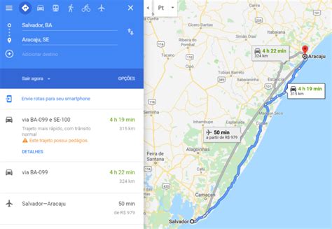 Distância De Barreiras A Salvador - Distância entre Salvador e Aracaju: Distância de carro, ônibus, avião